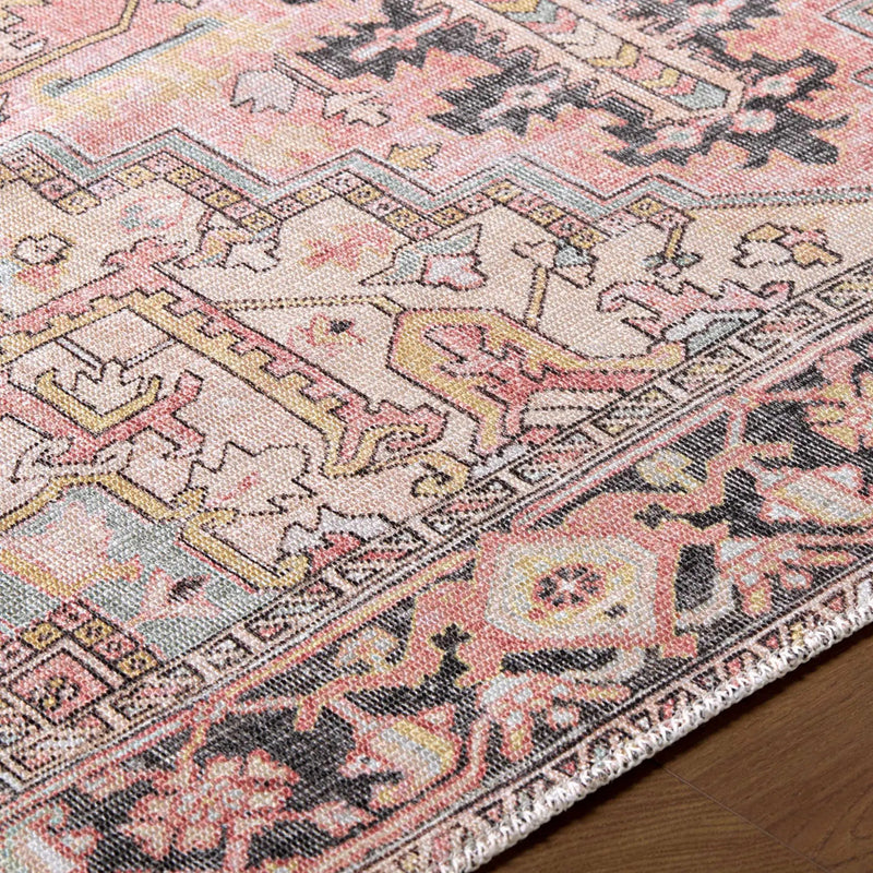 Nadia Dust Pink Area Rug - Clearance by Boutique Rugs