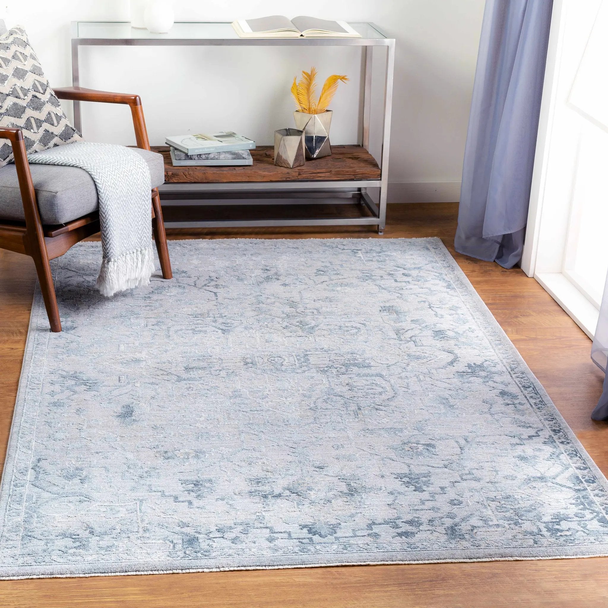 Embsay Teal Boutique Rug by Boutique Rugs