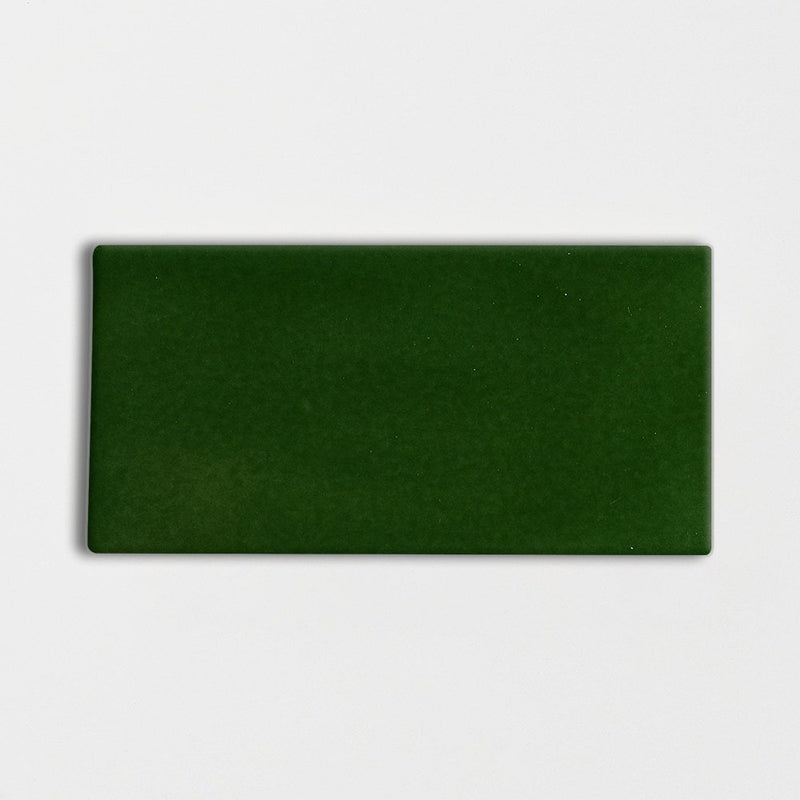 Forest Glossy Subway Ceramic Tiles 3x6 Ceramic Glossy 6x6 Tiles