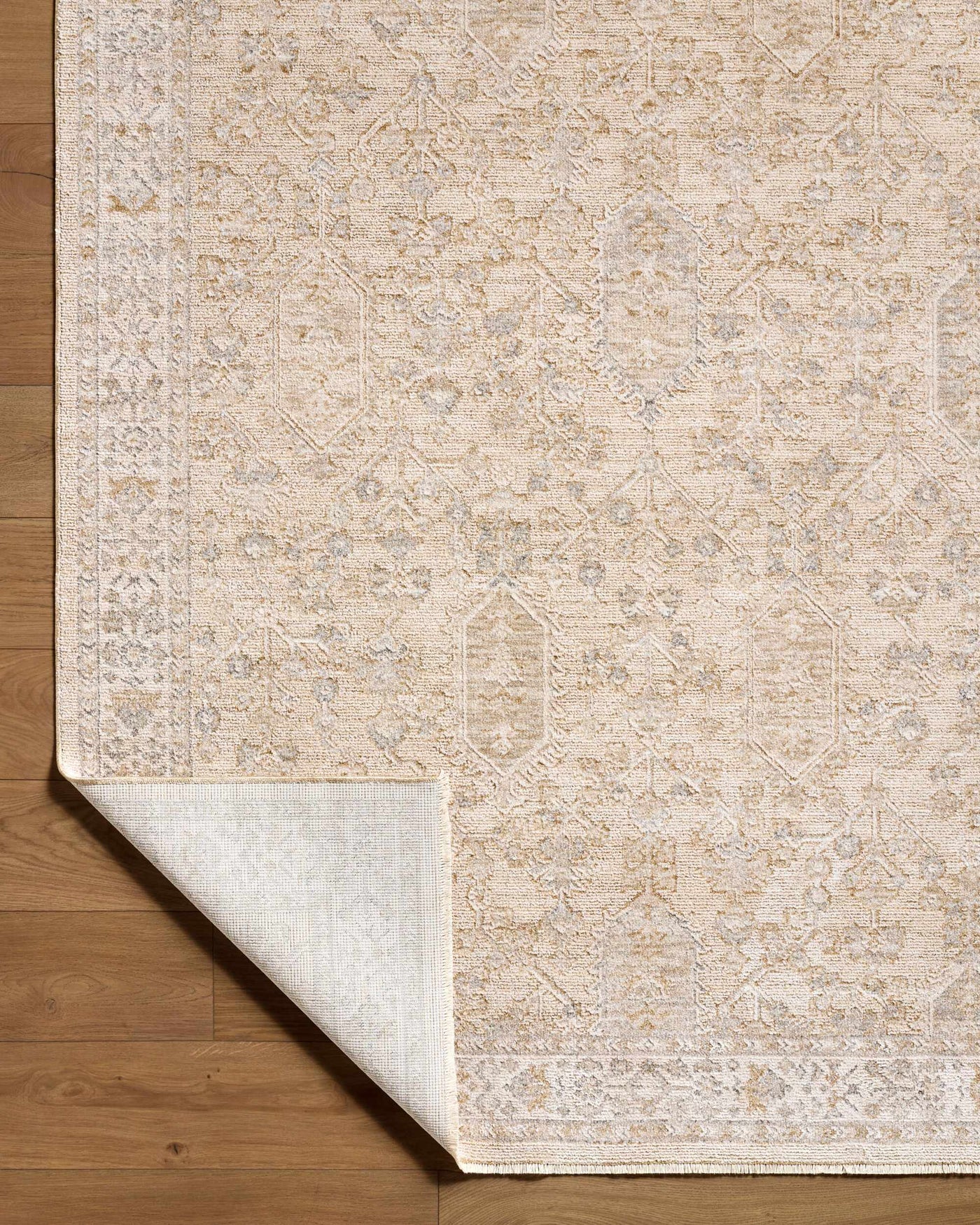 Rafee Tan Luxe Area Rug - Clearance by Boutique Rugs