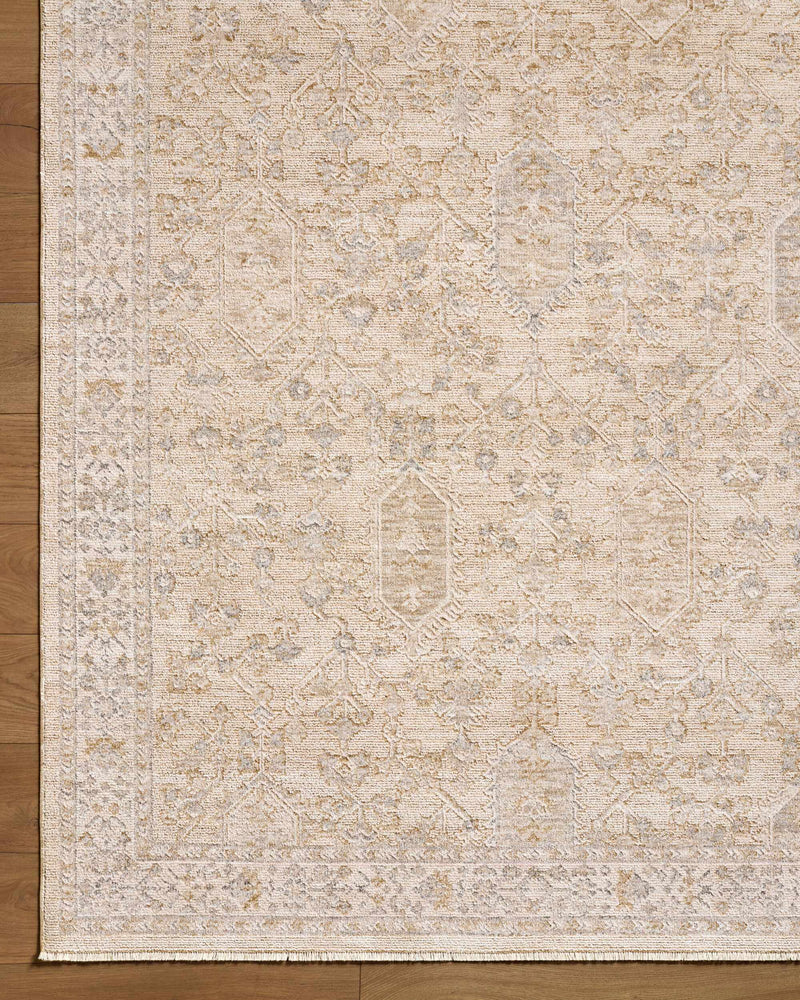 Rafee Tan Luxe Area Rug - Clearance by Boutique Rugs