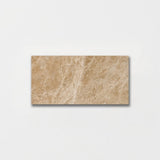 Emperador Light Polished Marble Tiles 2 3/4x5 1/2
