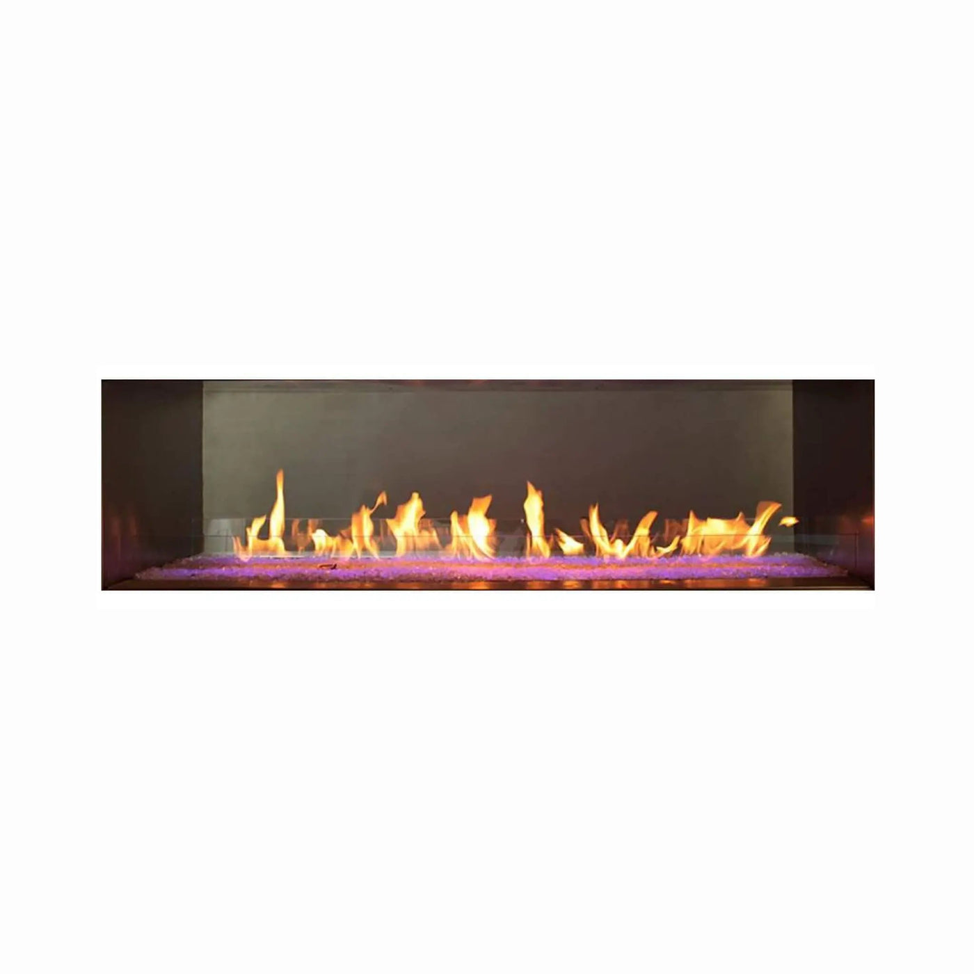 Empire Comfort Systems Carol Rose Coastal Natural Gas Outdoor Linear See Through Fireplace [OLL48/60SP12SN] (SAK39794) by SAKSBY WHOLESALE