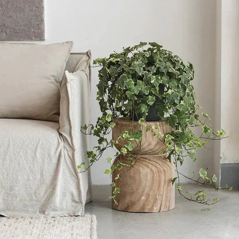 End Table - Round Wooden Small by House Of Avana