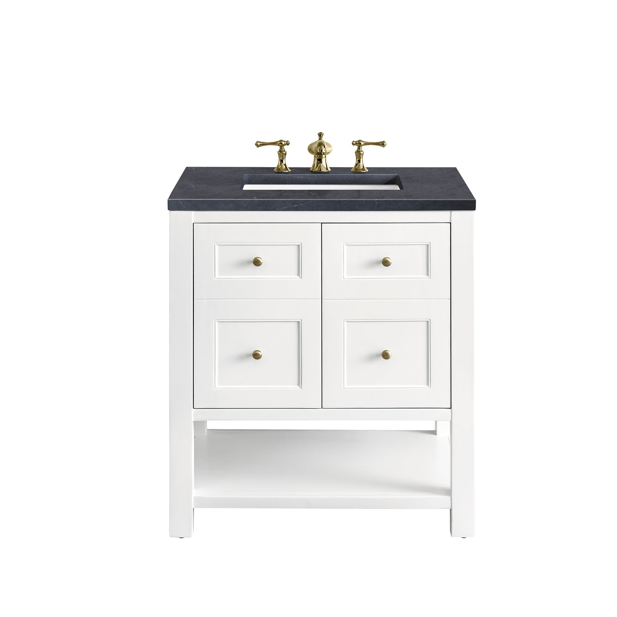 James Martin Breckenridge 30" Single Bathroom Vanity, Bright White, view 39