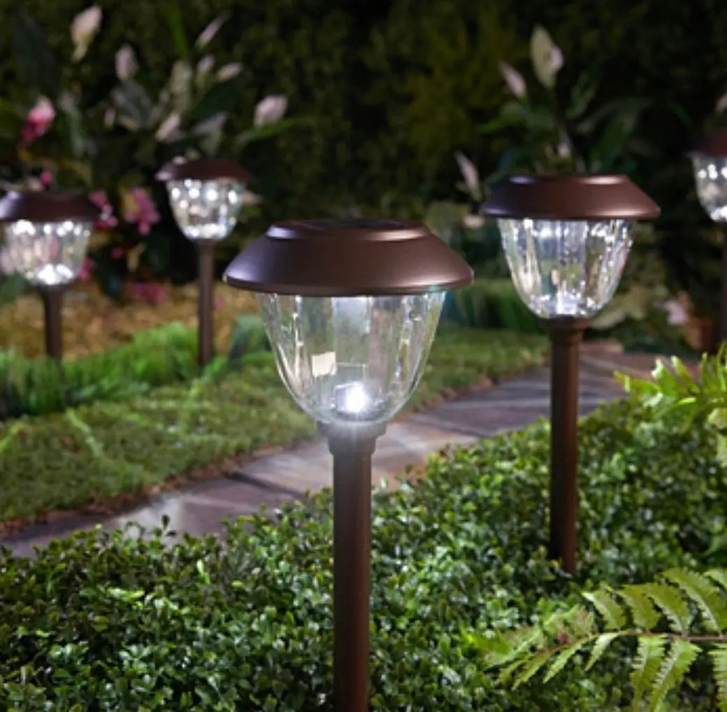 Energizer 10 Pack Solar Pathway LED Lights Outdoor-15 Lumen by Outdoor Solar Outlet