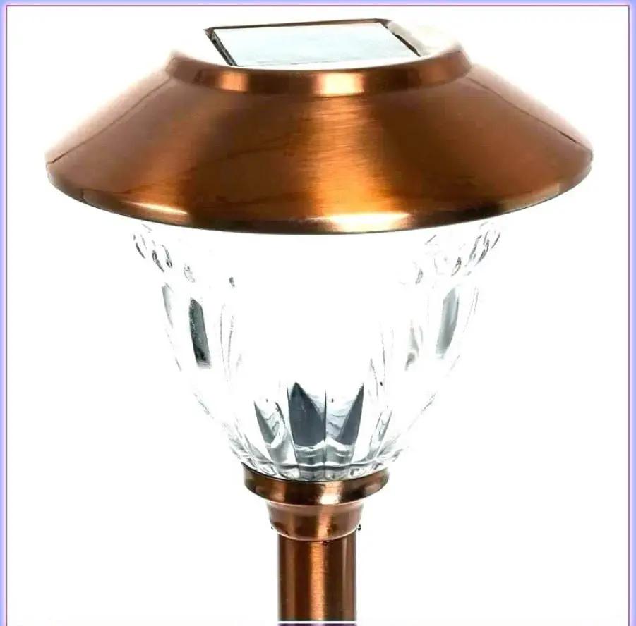 Energizer 10 Pack Solar Pathway LED Lights Outdoor ( Copper ) by Outdoor Solar Outlet