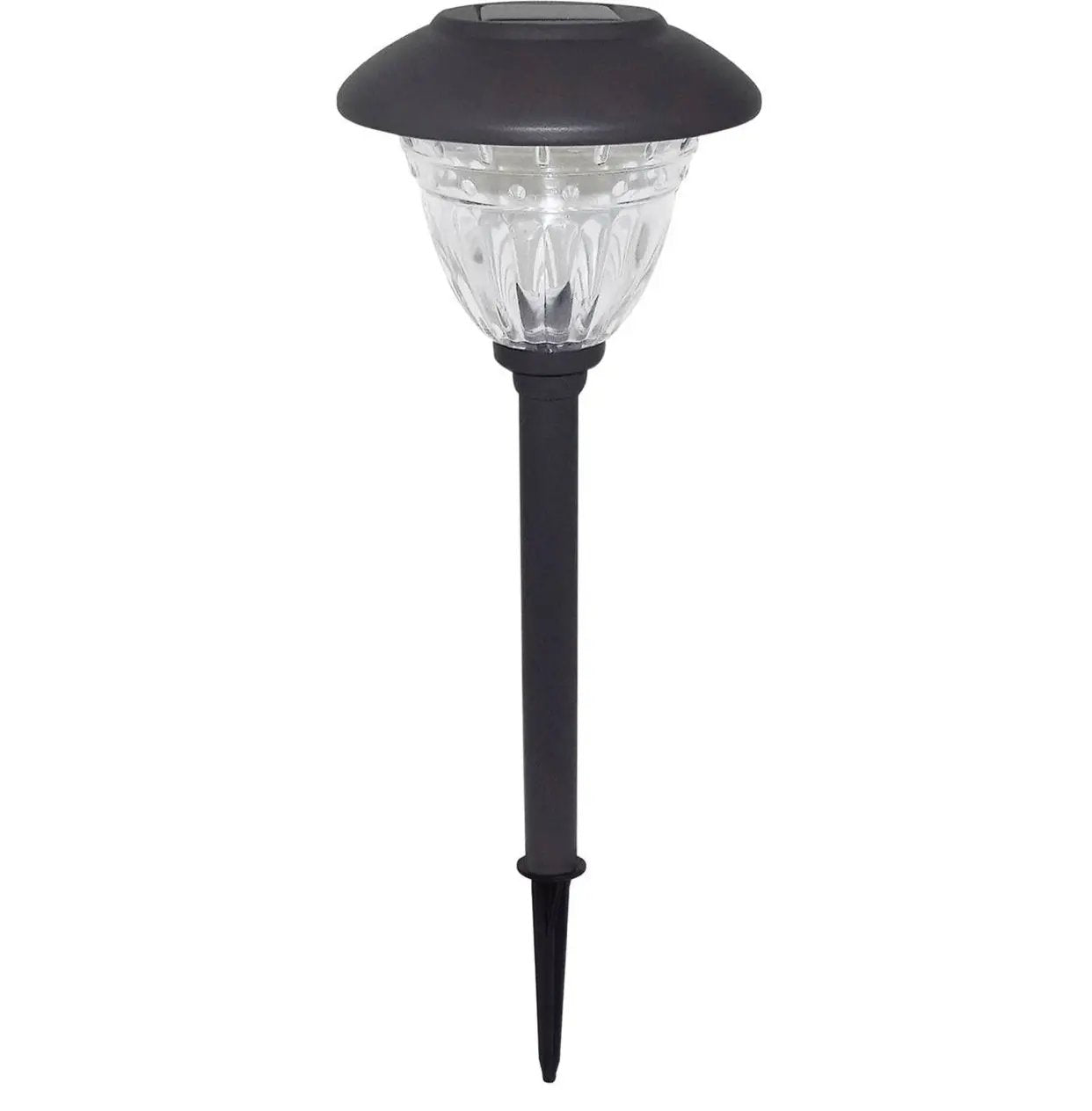 Energizer 10 Pack Solar Pathway LED Lights Outdoor-Stainless Steel ( Gunmetal ) by Outdoor Solar Outlet