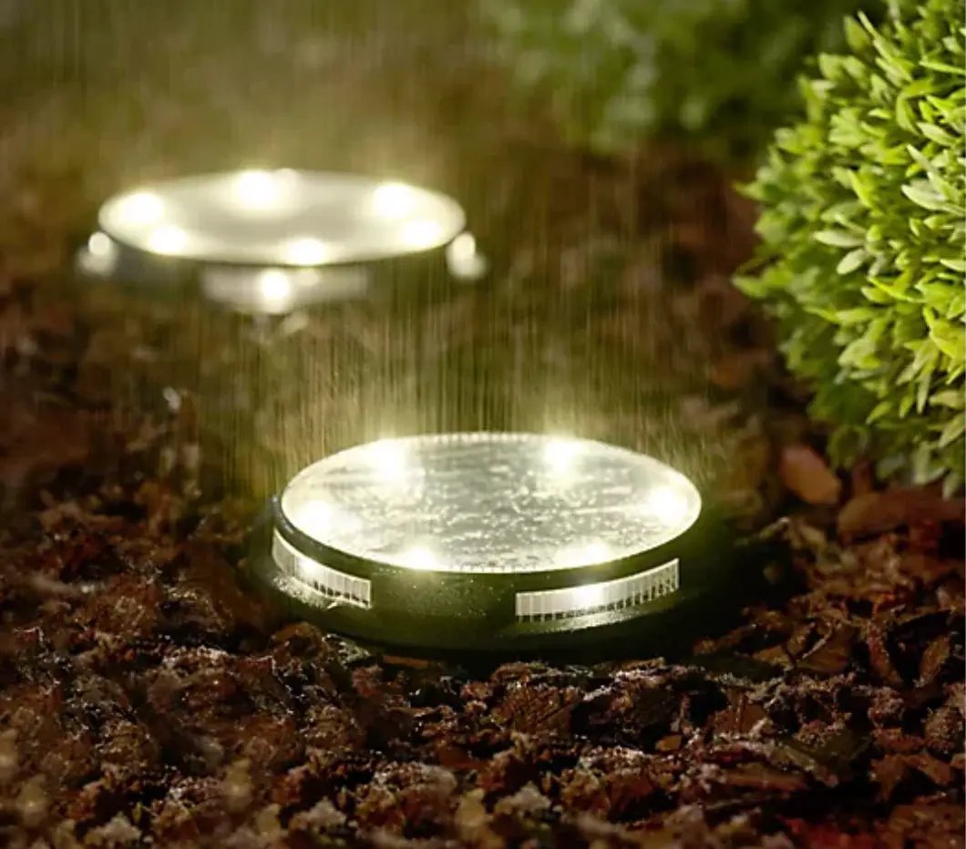 Energizer 10-pc Solar Disc Lights Multi-Direction 20 Lumen by Outdoor Solar Outlet