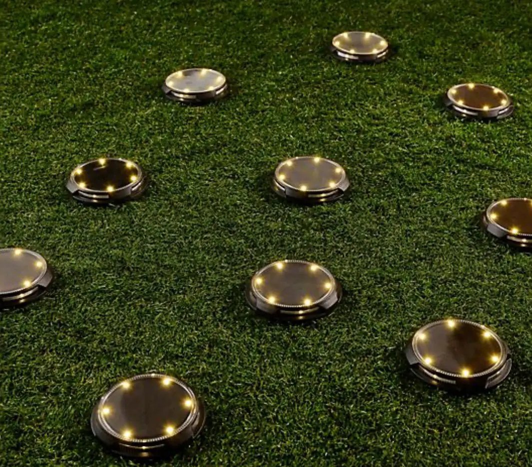 Energizer 10-pc Solar Disc Lights Multi-Direction 20 Lumen by Outdoor Solar Outlet