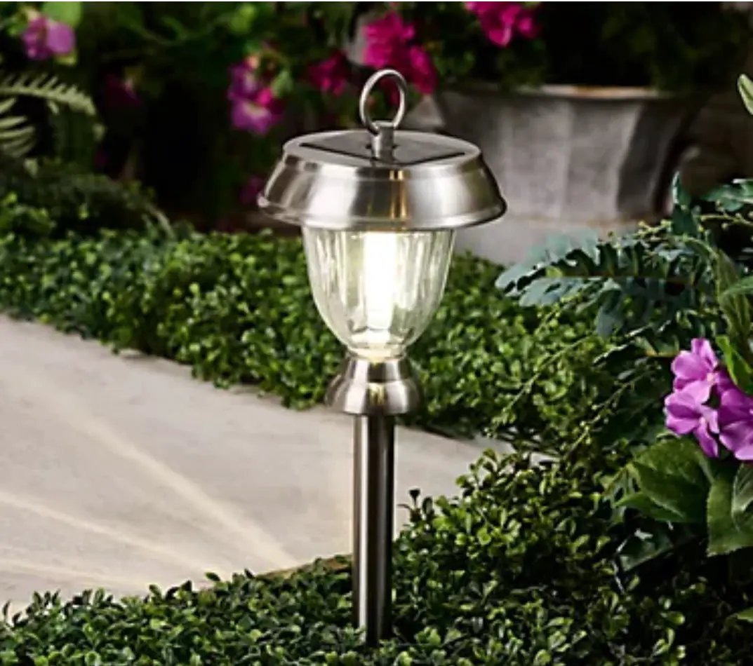 Energizer 8 Pack 3-in-1 Solar Pathway Lights with 360-degree 15 Lumen by Outdoor Solar Outlet