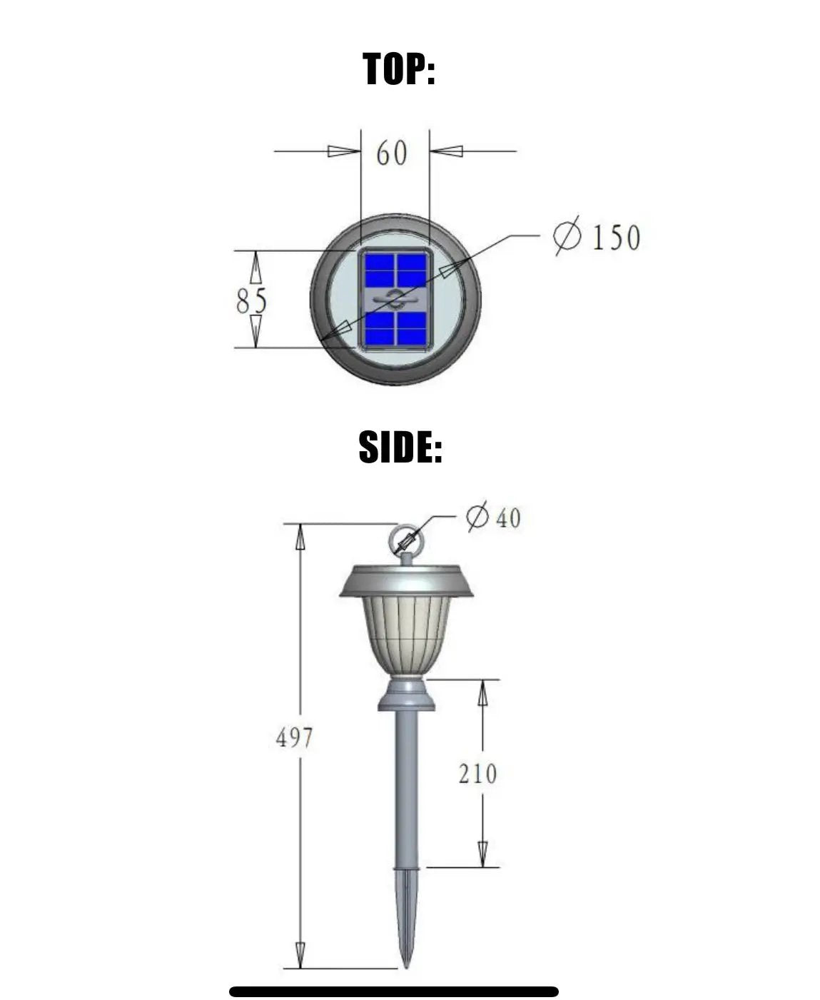 Energizer 8 Pack 3-in-1 Solar Pathway Lights with 360-degree 15 Lumen by Outdoor Solar Outlet