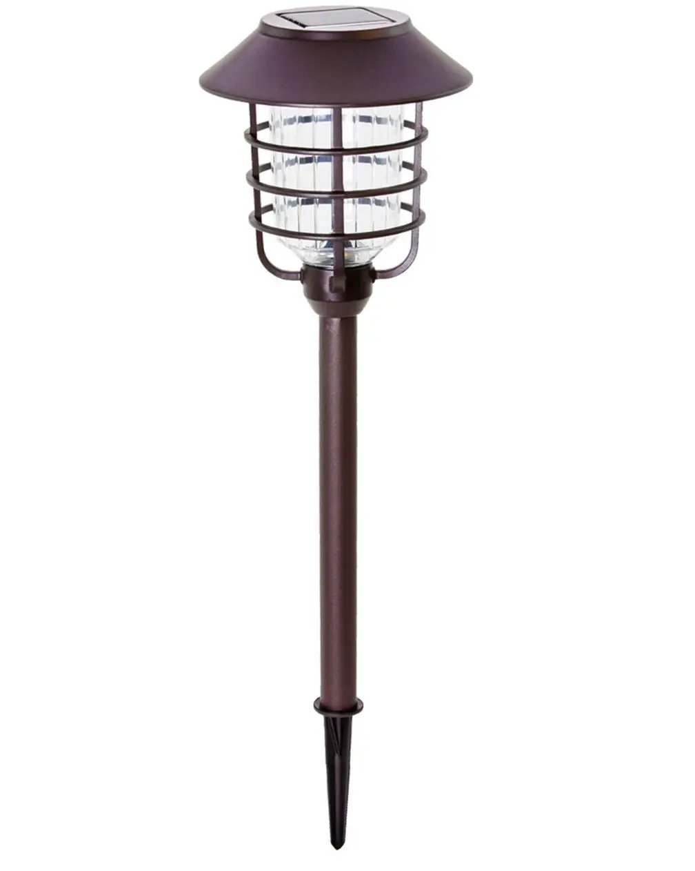 Energizer Grill Solar LED Pathway Lights - Oil-rubbed Bronze 4 Pack by Outdoor Solar Outlet