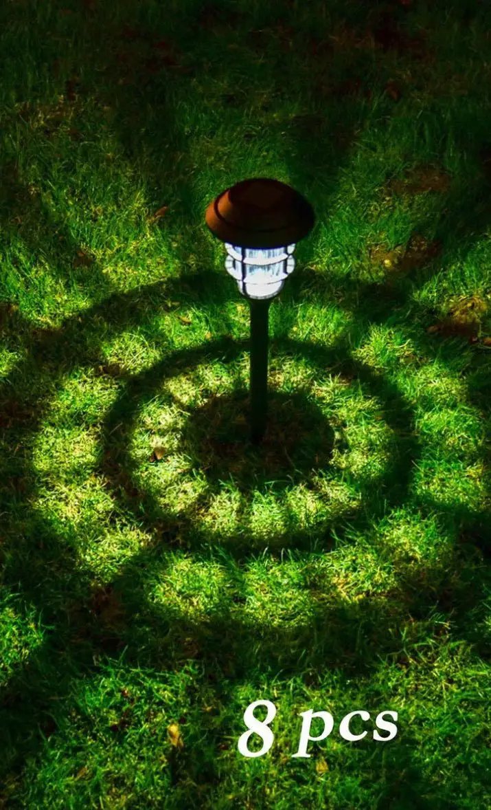 Energizer Grill Solar LED Pathway Lights - Oil-rubbed Bronze 4 Pack by Outdoor Solar Outlet