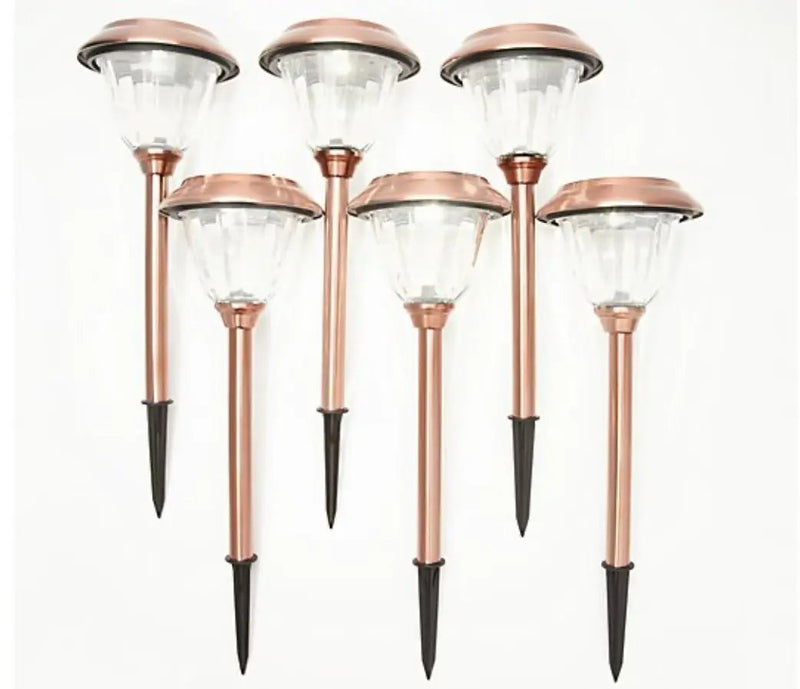Energizer LED Solar Pathway Lights New Model , 8-pack Powered By Energizer by Outdoor Solar Outlet