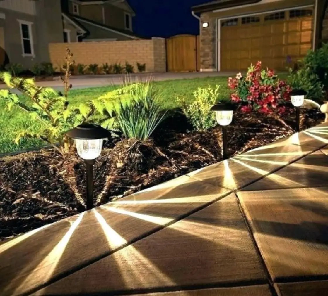 Energizer LED Solar Pathway Lights New Model , 8-pack Powered By Energizer by Outdoor Solar Outlet