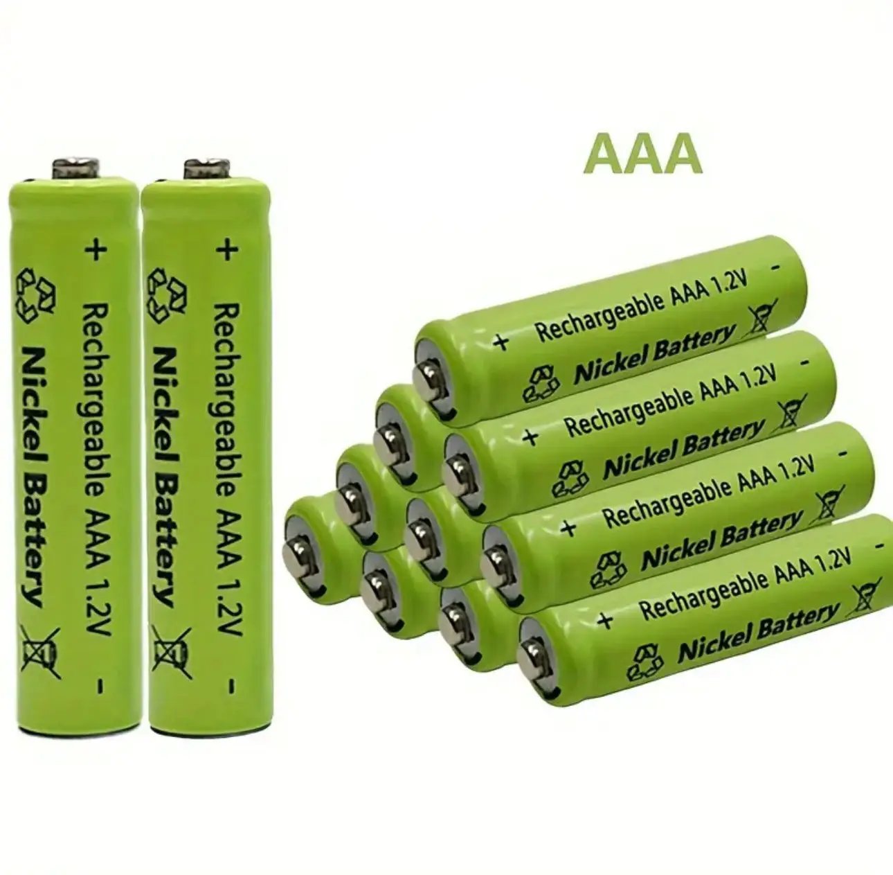 Energizer Rechargeable Batteries For Solar Lights Nickel Metal Hydride 1.2V AA / AAA 700- 900 mAh Batteries by Outdoor Solar Outlet