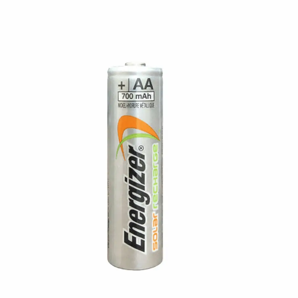 Energizer Rechargeable Batteries For Solar Lights Nickel Metal Hydride 1.2V AA / AAA 700- 900 mAh Batteries by Outdoor Solar Outlet