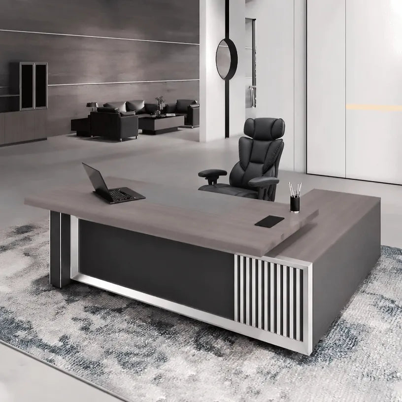 Engel · Modern L-Shaped Executive Desk, photo 5 of 10