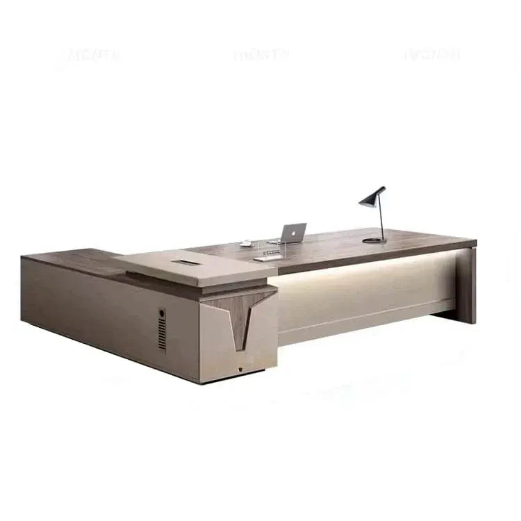 Reytan · Modern L-Shaped Executive Desk by Arc Grove