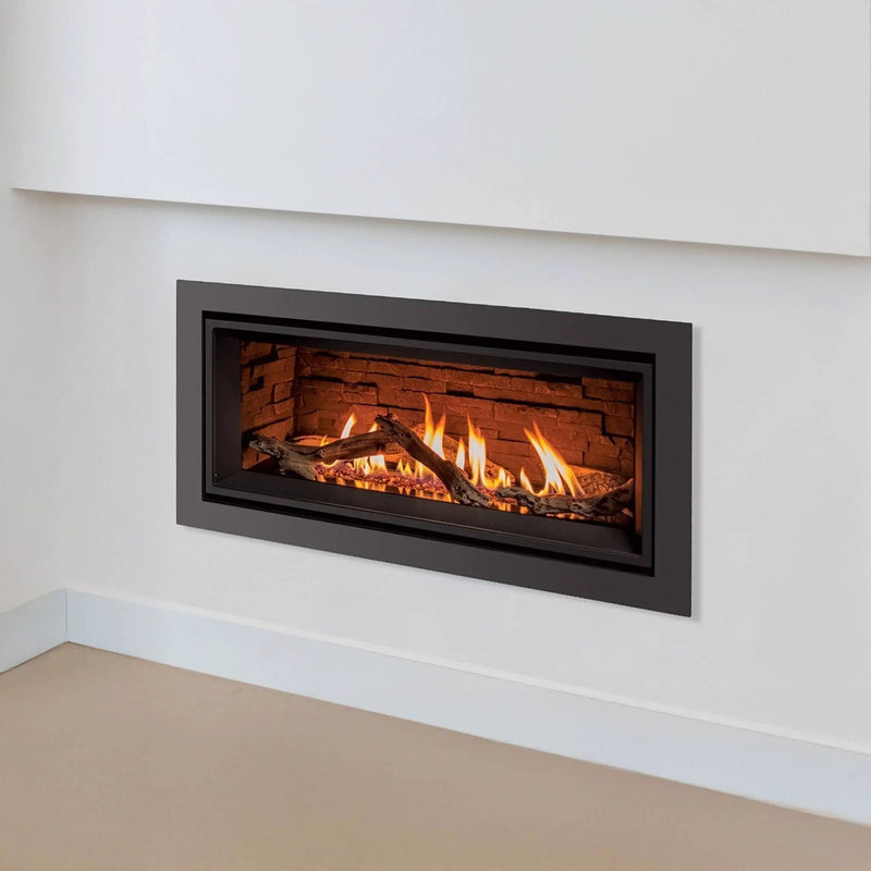 Enviro Linear Nova Direct Vent Natural Gas Fireplace With Burner Tray, Vermiculite, Steel Liner & LP Conversion Kit [C34-2] (SAK50281) by SAKSBY WHOLESALE