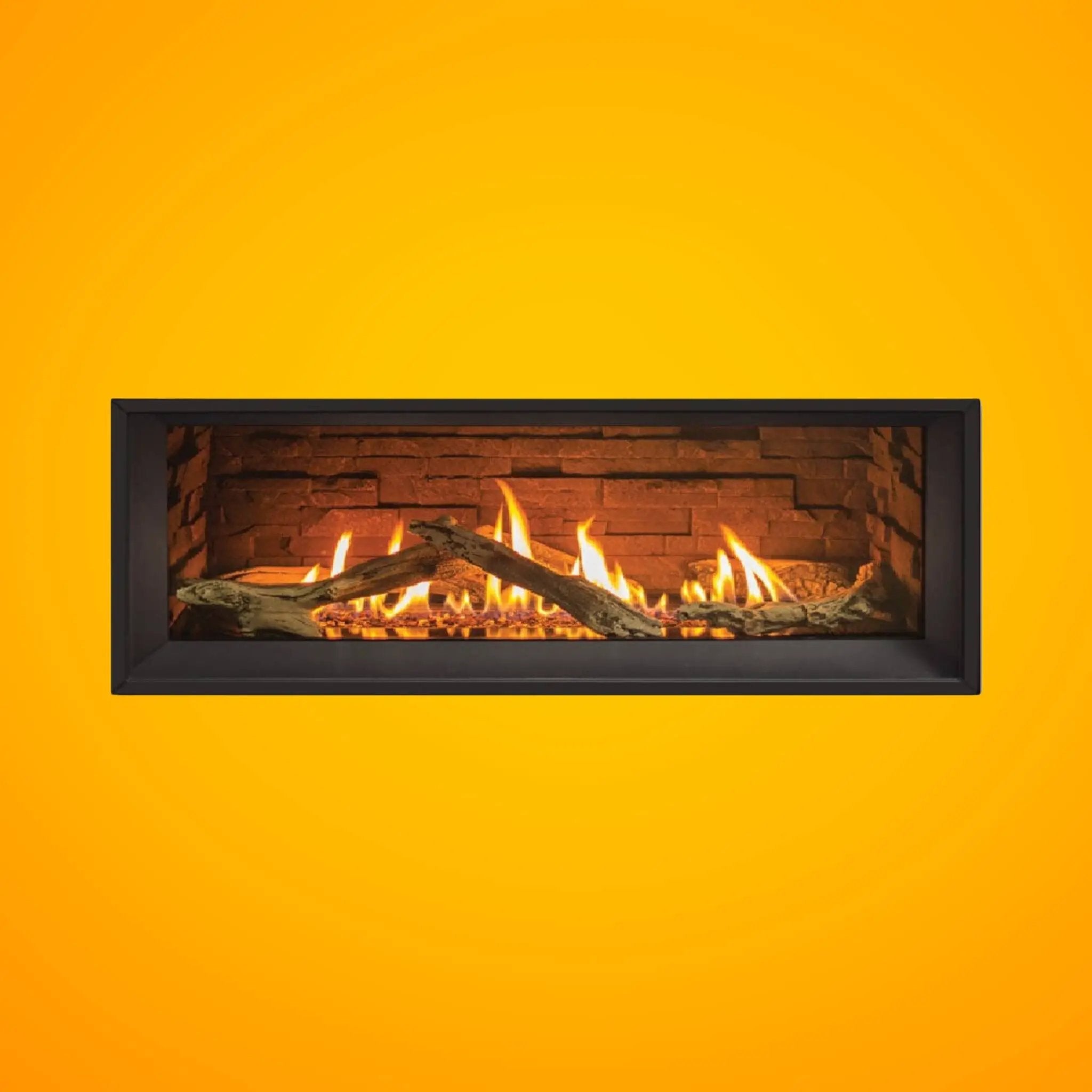 Enviro Linear Nova Direct Vent Natural Gas Fireplace With Burner Tray, Vermiculite, Steel Liner & LP Conversion Kit [C34-2] (SAK50281) by SAKSBY WHOLESALE