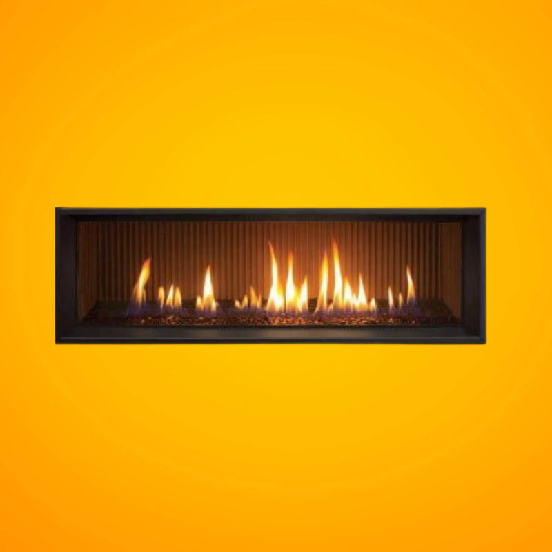 Enviro Linear Nova Direct Vent Natural Gas Fireplace With Burner Tray, Vermiculite, Steel Liner & LP Conversion Kit [C44-2] (SAK45387) by SAKSBY WHOLESALE