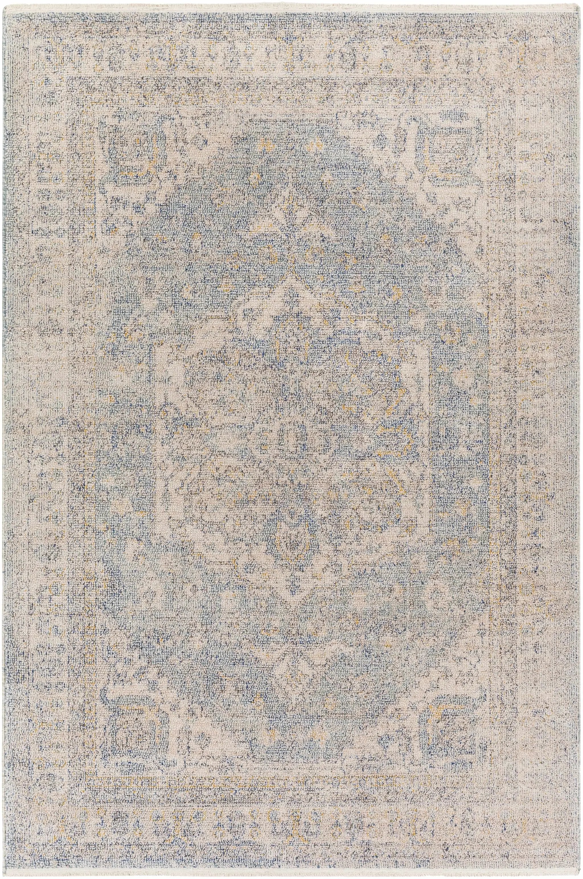 Tusa Blue Area Rug - Clearance by Boutique Rugs