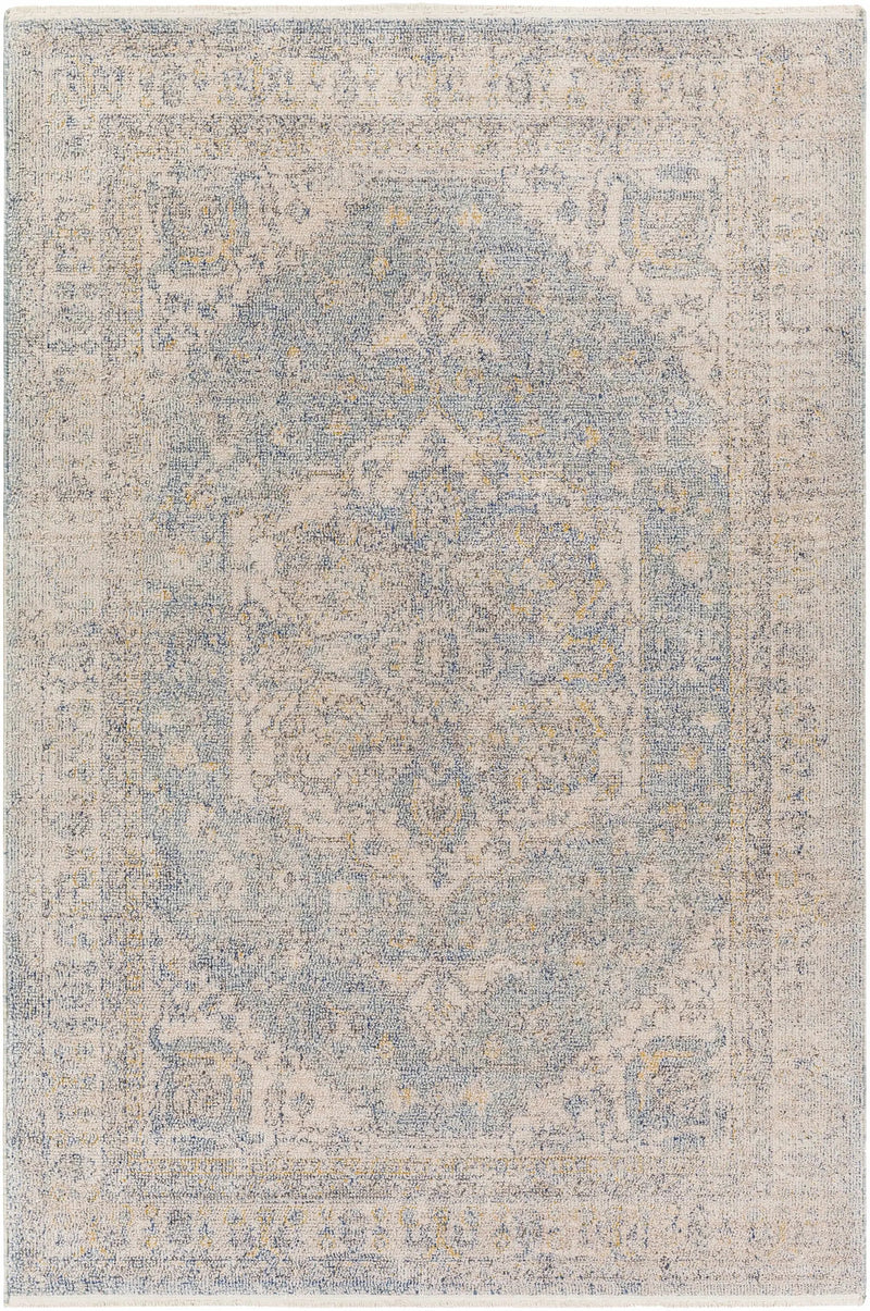 Tusa Blue Area Rug - Clearance by Boutique Rugs