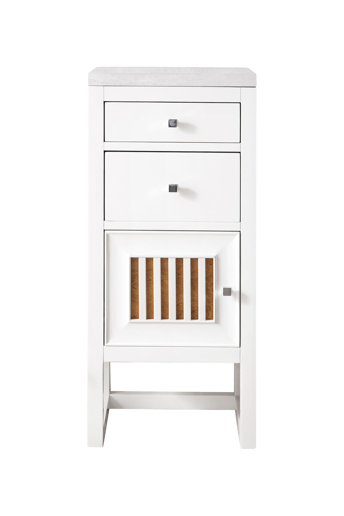 James Martin Athens 15" Base Cabinet, Glossy White, view 13