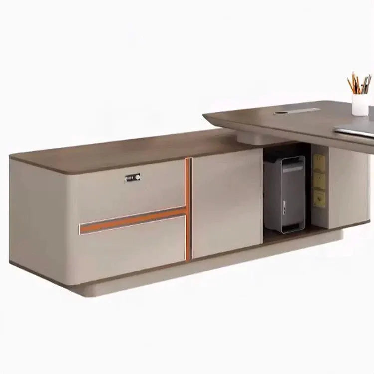 Archer · Modern L-Shaped Executive Desk by Arc Grove