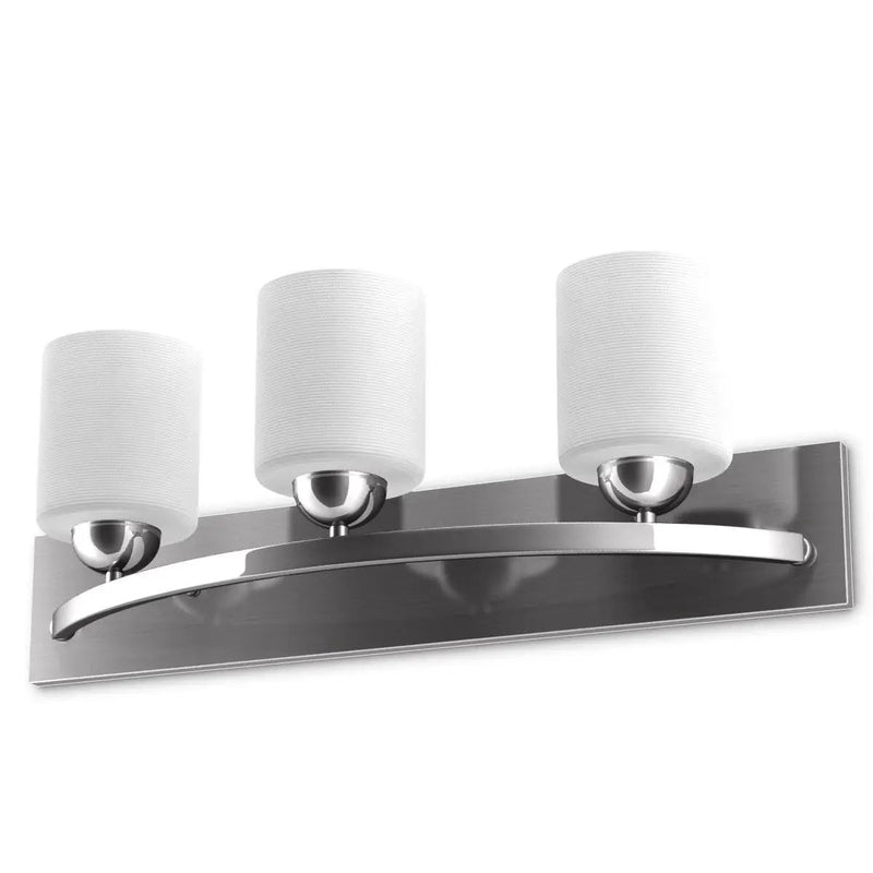 Glass Wall Sconce for 3 Bulbs by DirectDeals