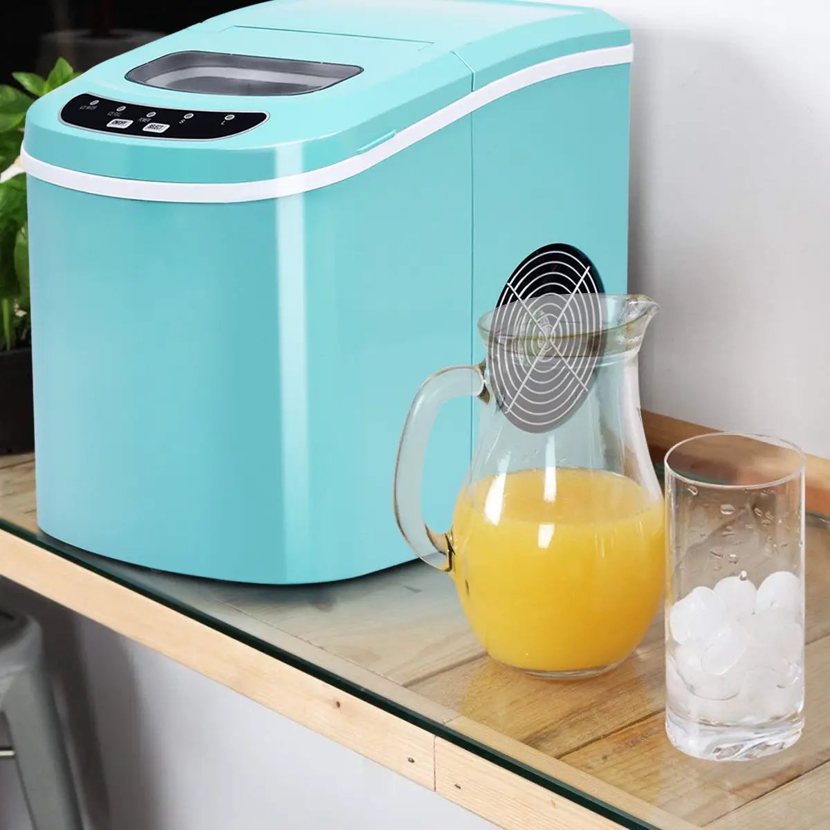 Mini Portable Compact Electric Ice Maker Machine by DirectDeals
