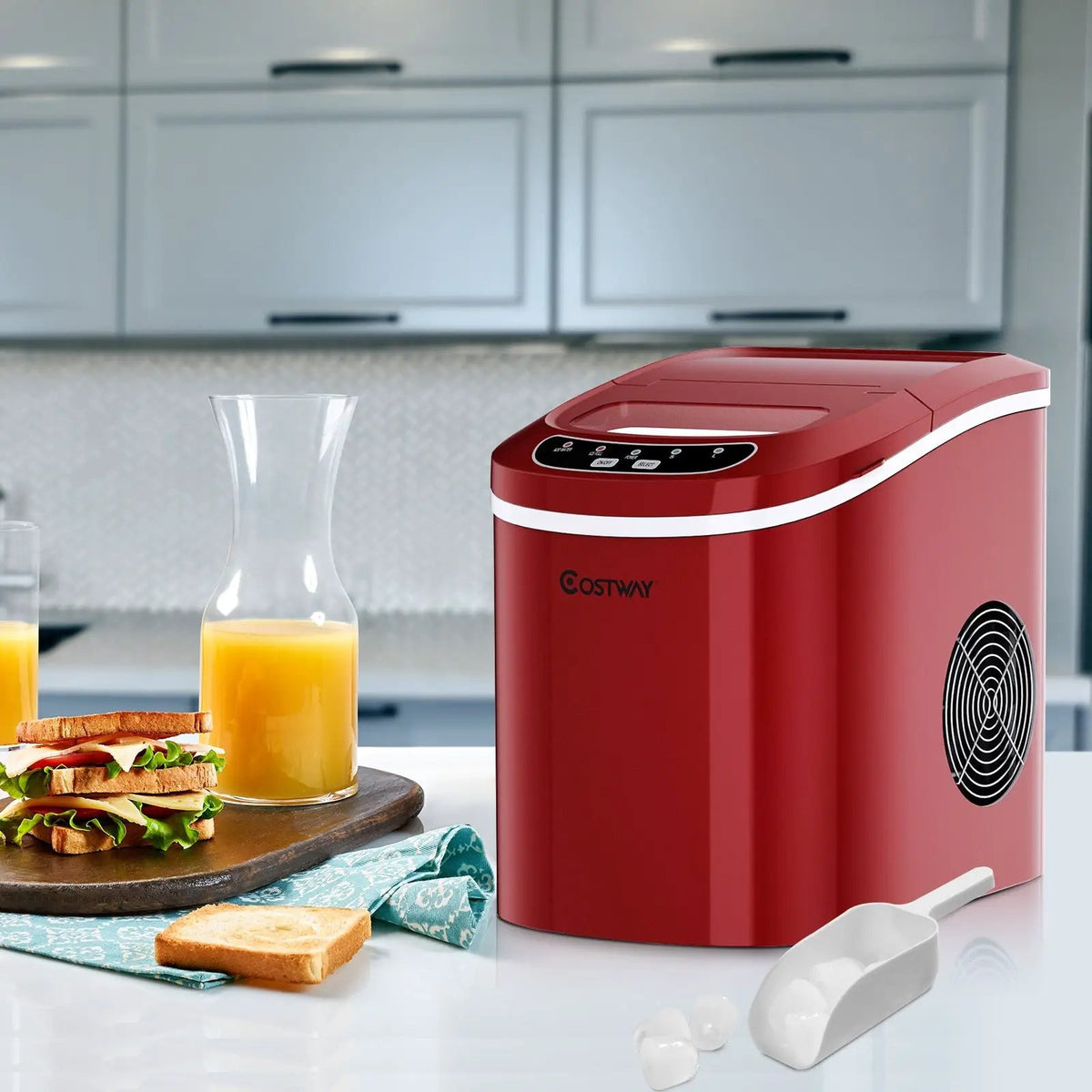 Mini Portable Compact Electric Ice Maker Machine by DirectDeals