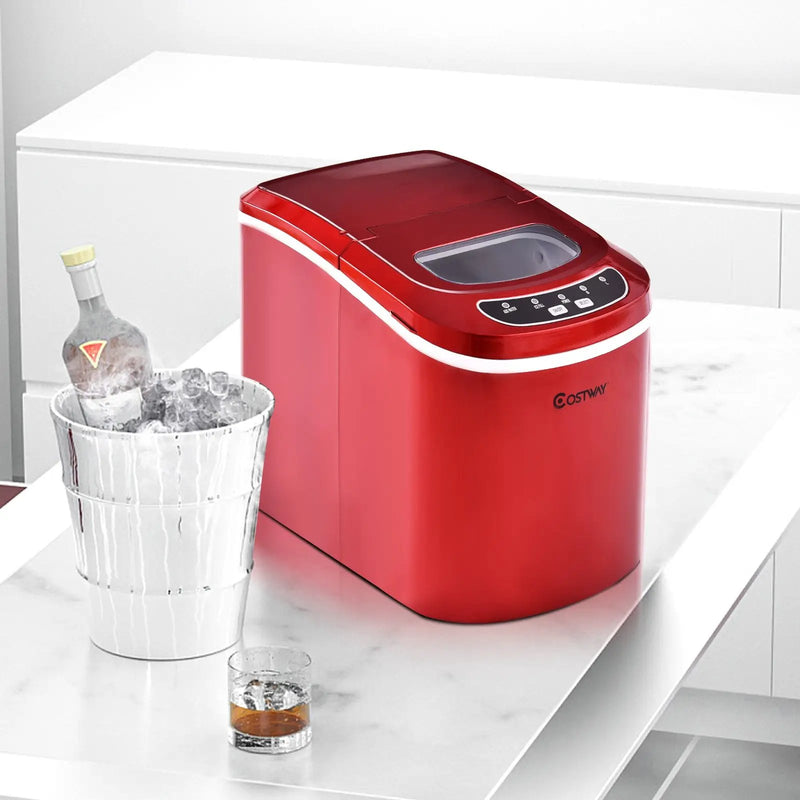 Mini Portable Compact Electric Ice Maker Machine by DirectDeals