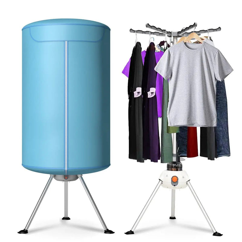 Portable Ventless Laundry Clothes Dryer Folding Drying Machine Heater by DirectDeals