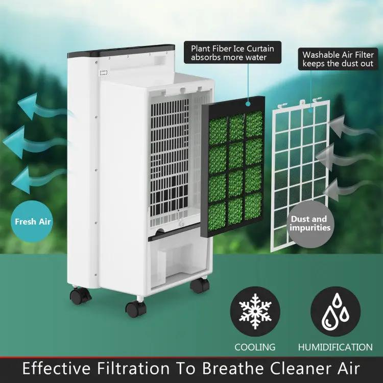 3-in-1 Portable Air Cooler with Remote by DirectDeals