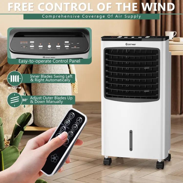 3-in-1 Portable Air Cooler with Remote by DirectDeals
