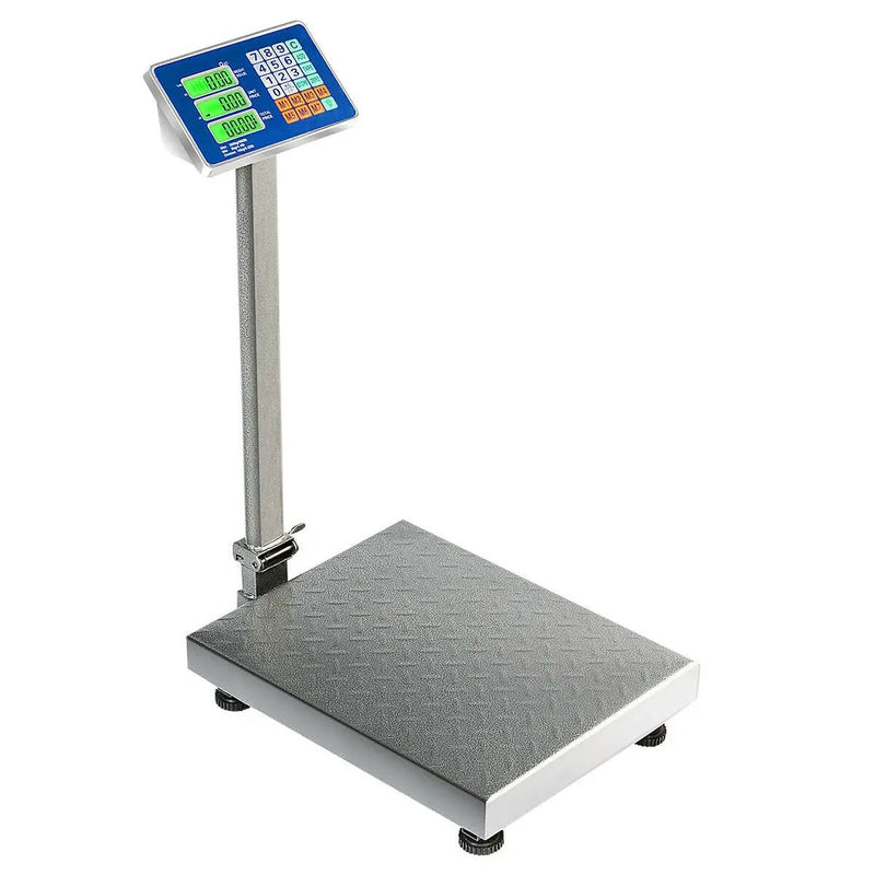 660 lbs Weight Platform Scale Digital Floor Folding Scale by DirectDeals