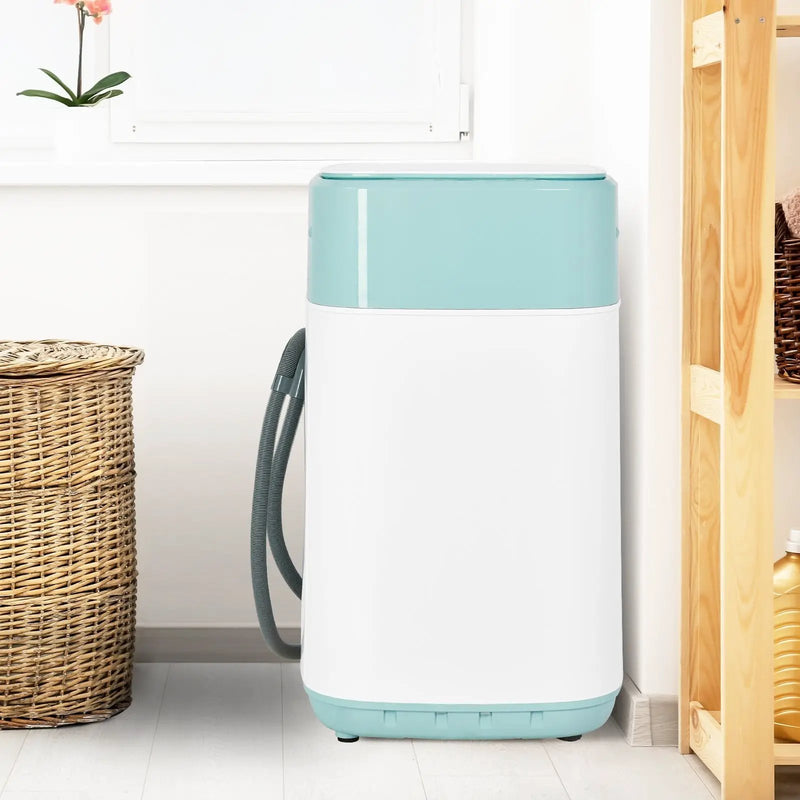 8lbs Portable Fully Automatic Washing Machine with Drain Pump by DirectDeals