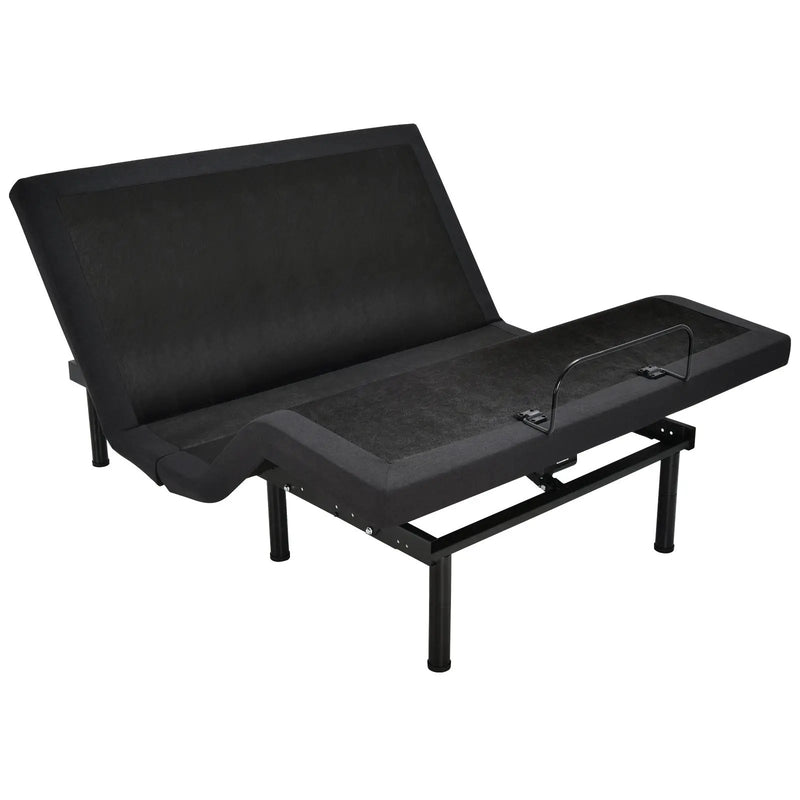 Adjustable Electric Bed Frame with Massage Remote Control by DirectDeals
