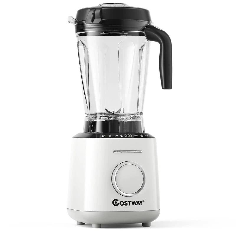 1500W Countertop Smoothies Blender with 10 Speed and 6 Pre-Setting Programs by DirectDeals