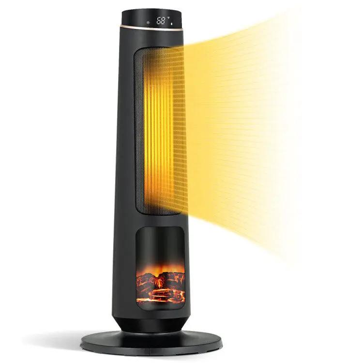 1500W PTC Fast Heating Space Heater for Indoor Use-Black by DirectDeals