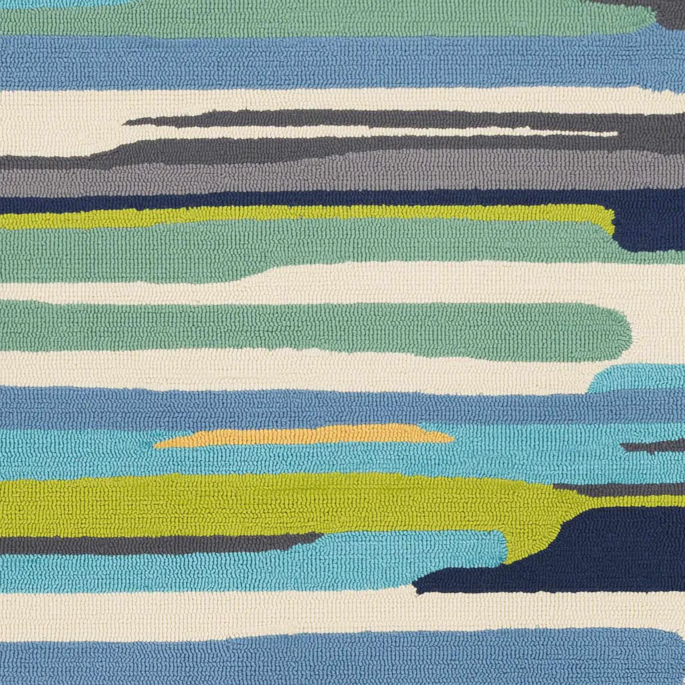 Ephrata Colorful Blue Outdoor Rug - Clearance by Boutique Rugs
