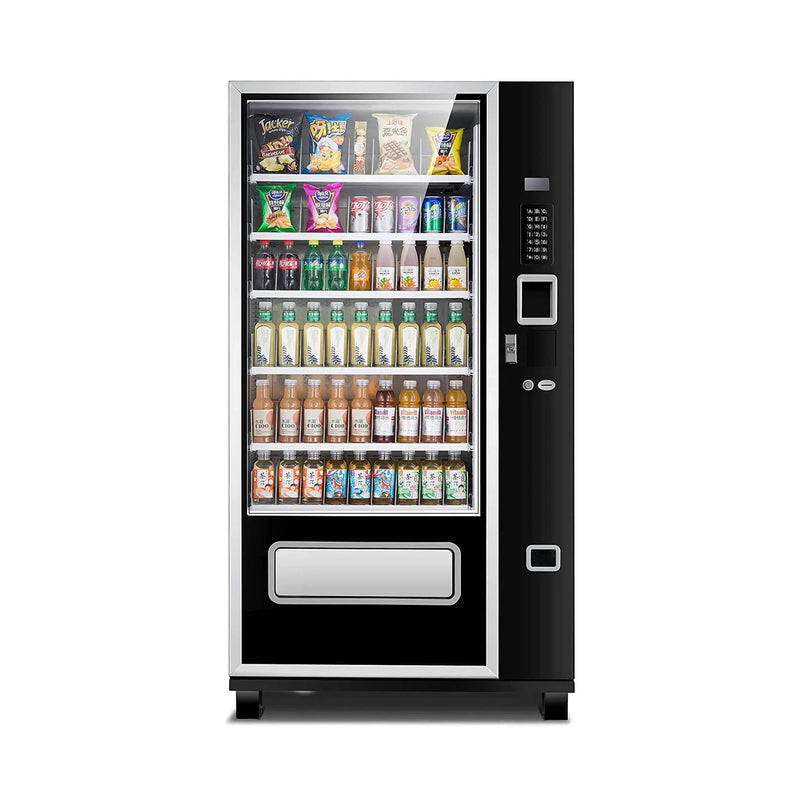 Epx Large 6FT Snacks And Drinks Combo Vending Machine With Dual Zone Refrigeration And Bill Acceptor [EP-G654] (SAK47539) by SAKSBY WHOLESALE