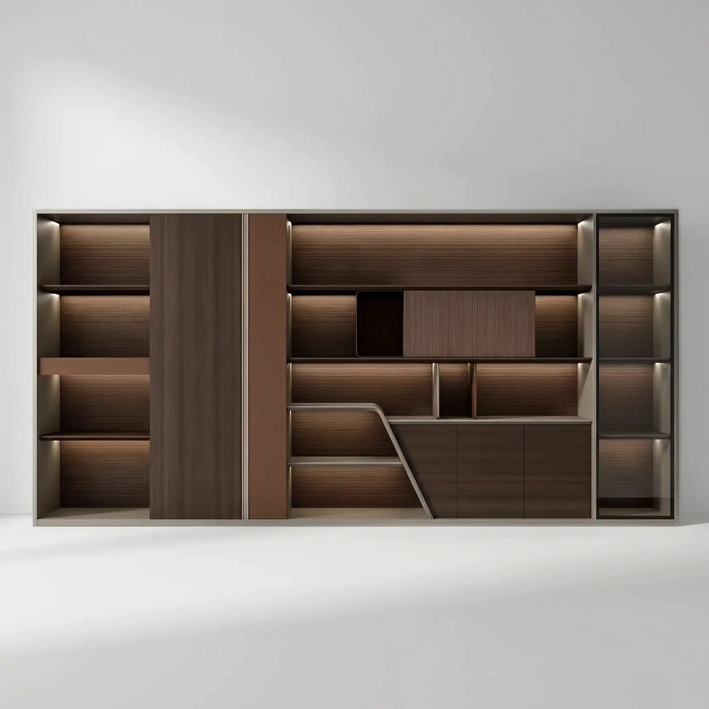 Winthrop · Modern Office Shelves & Storage by Arc Grove