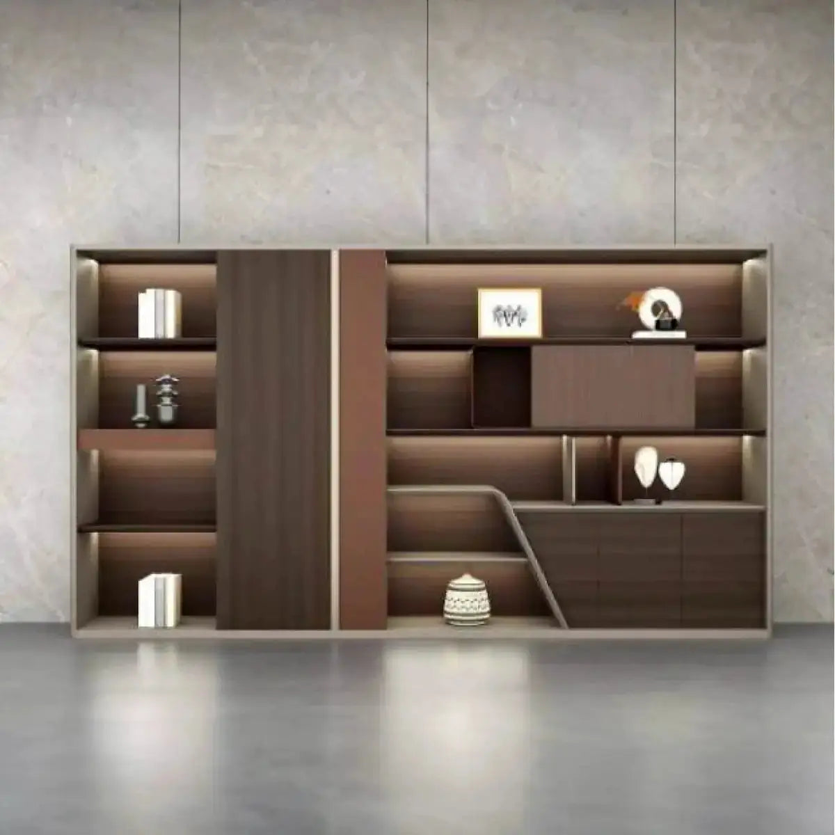 Winthrop · Modern Office Shelves & Storage by Arc Grove