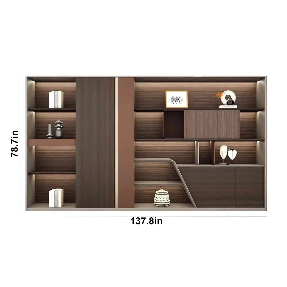 Winthrop · Modern Office Shelves & Storage by Arc Grove