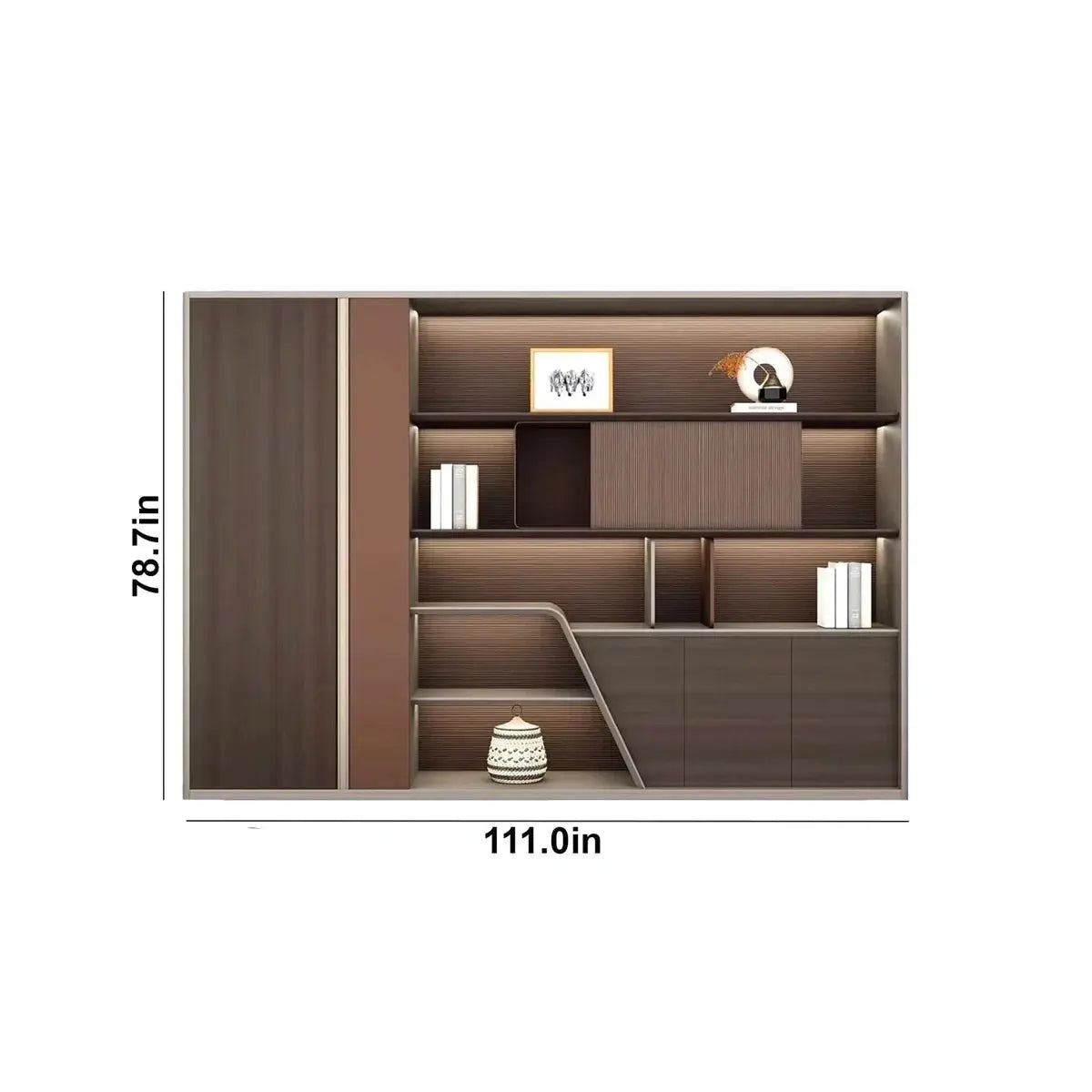 Winthrop · Modern Office Shelves & Storage by Arc Grove