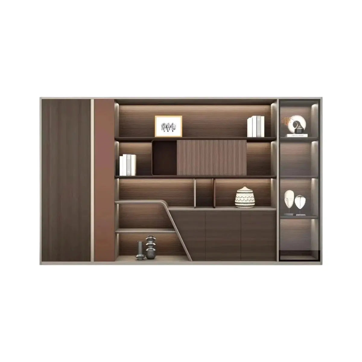 Winthrop · Modern Office Shelves & Storage by Arc Grove